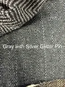 Custom Zoot Suit: Gray Pinstripes