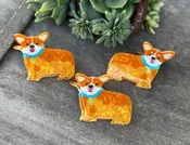 Corgi Hair Clip