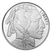 1 oz Silver Rounds- Buffalo