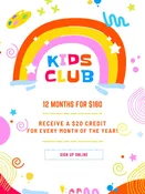Kid's Club Yearly Membership