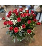 3 DOZEN RED ROSES