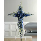 Blue Delphinium Cross  -  JHS026-21
