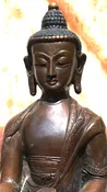 Gotham Buddha statue, copper Buddha statue, Siddhartha Buddha statue, Hand crafted  in Nepal, peace and Compassion, meditation