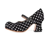 Gala - Polka Dot | Round-Toe Mary Jane Heels | Fluevog Shoes