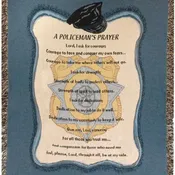 A Policeman's Prayer Throw