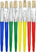 Easy-Grip Paint Brushes