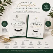 Classic Lash Training Manual + Workbook | Eye Candy Academy — Eye Candy Beauty + Boutique