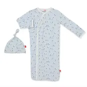 Baa Baa Baby Blue Gown Set