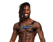MALE POWER ARIES BLUE HARNESS