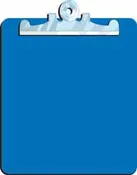 Clipboard, Letter Size, Clear