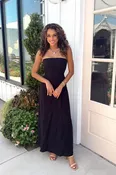 After Dark Midi Dress - Black