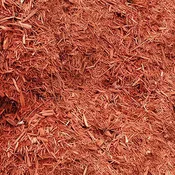 Color Enhanced Red Mulch Bulk