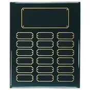 10.5X13 Black Perpetual Award Plaque