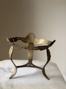 0380 Brass bowl stand