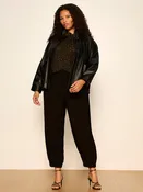 Alana Jacket Black Extended Sizing
