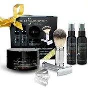 ThatsSmoooth Elite Shaving System — Premium Shaving Kit for Black Men, Latino Men & Men of Color