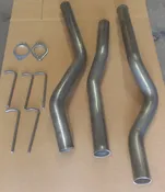 2.5″ Stainless Acura 02-06 RSX Exhaust Piping Kit