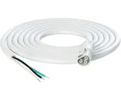 PHOTOBIO X White Cable Harness - 16AWG w/leads - 10'