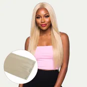 16" Platinum Blonde Seamless Clip-ins (140g)