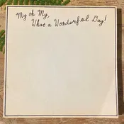 What A Wonderful Day Small Notepad