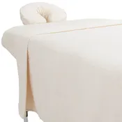 ForPro Luxury TerrySoft Massage Sheet Set Cool Natural