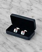 Boutons de manchette en nacre