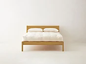 Alto Natural Chemical Free Wood Platform Bed Frame