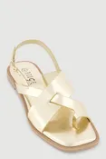 Open Toe Loop Ankle Strap Sandals