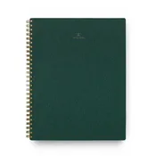 Appointed Notebook - Lined, Hunter Green