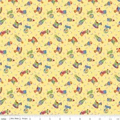 Story Time 30's : Toys in Yellow : Riley Blake