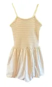 Forever 21 Cream Crochet Bodice Sundress