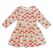 For the Love of Winter Water Factory - Calgary Dress - Mushrooms Sage