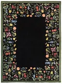 Botanical 7x9 Black