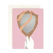 Mom Fairest Mirror Card