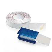 1" White Thumb Tape - 500 Piece Roll