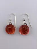 Dichroic Dangle Earring-2107