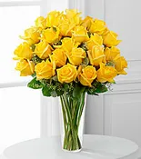 12, 18 OR 24 CLASSIC YELLOW ROSES