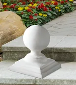 6 Ball Finial Double Edge Base
