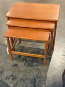 Vintage Danish Nesting Tables (Set of 3) — At Hom
