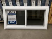 48x24 Horizontal Slider Windows — Hetchs LLC