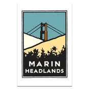 11x17 Print - Marin Headlands