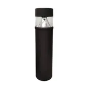 C-Lite 8-inch Round LED Bollard | Flat Top | C-BD-B Series | Up to 4818 Lumens | CCT Selectable | Bronze