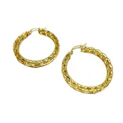 10k Gold Medium Turkish Hoops