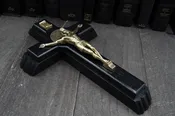 12'' St. Benedict Sick Call Wall Crucifix