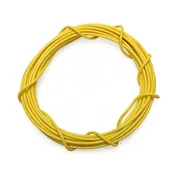 22 AWG Wire By-The-Foot: Yellow
