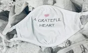 A Grateful Heart Face Mask