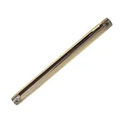 12 in Ceiling Fan Down Rod, Bright Brass