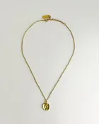 18K Gold Plate Hat Necklace