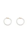 1.57" TUBE JELLY HOOP EARRINGS