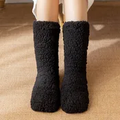 Plush Slipper Socks